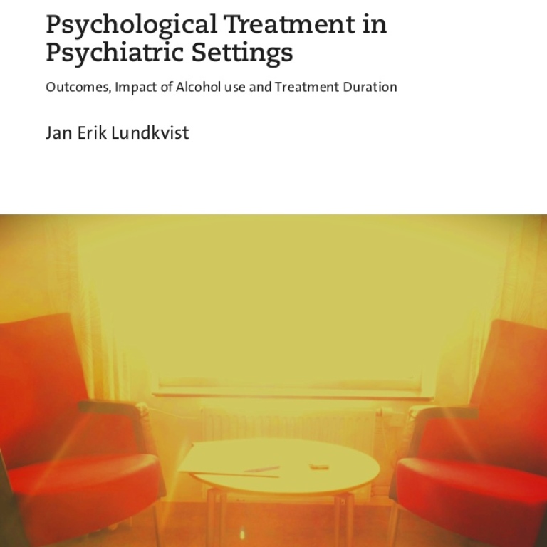 Therapy room flooded by light. Thesis cover (detail)